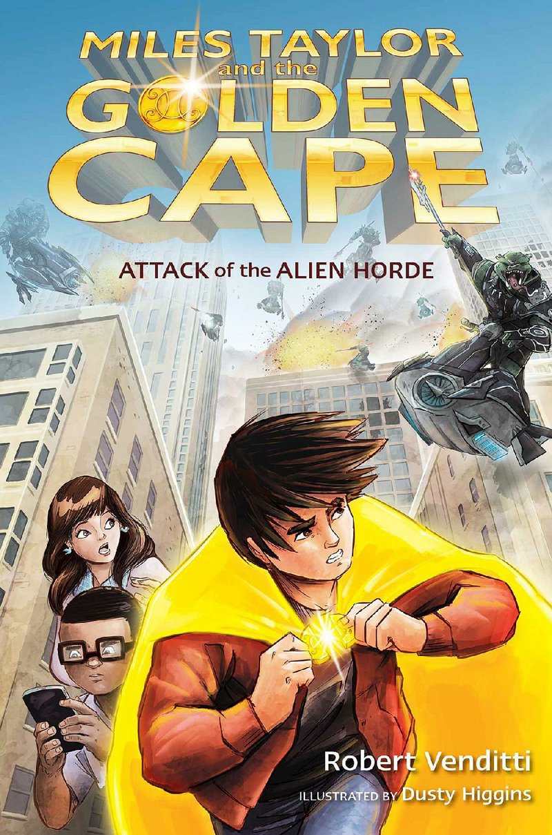 "Miles Taylor and the Golden Cape" is illustrated by Dusty Higgins.