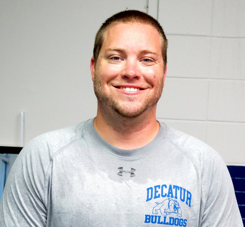 Photo by Mike Eckels Jeff Melton has been hired as the new Decatur High School girls&#8217; basketball coach, replacing Bill Niven who retired last May. In addition to his coaching duties, Melton will teach seventh-grade science at Decatur Middle School.