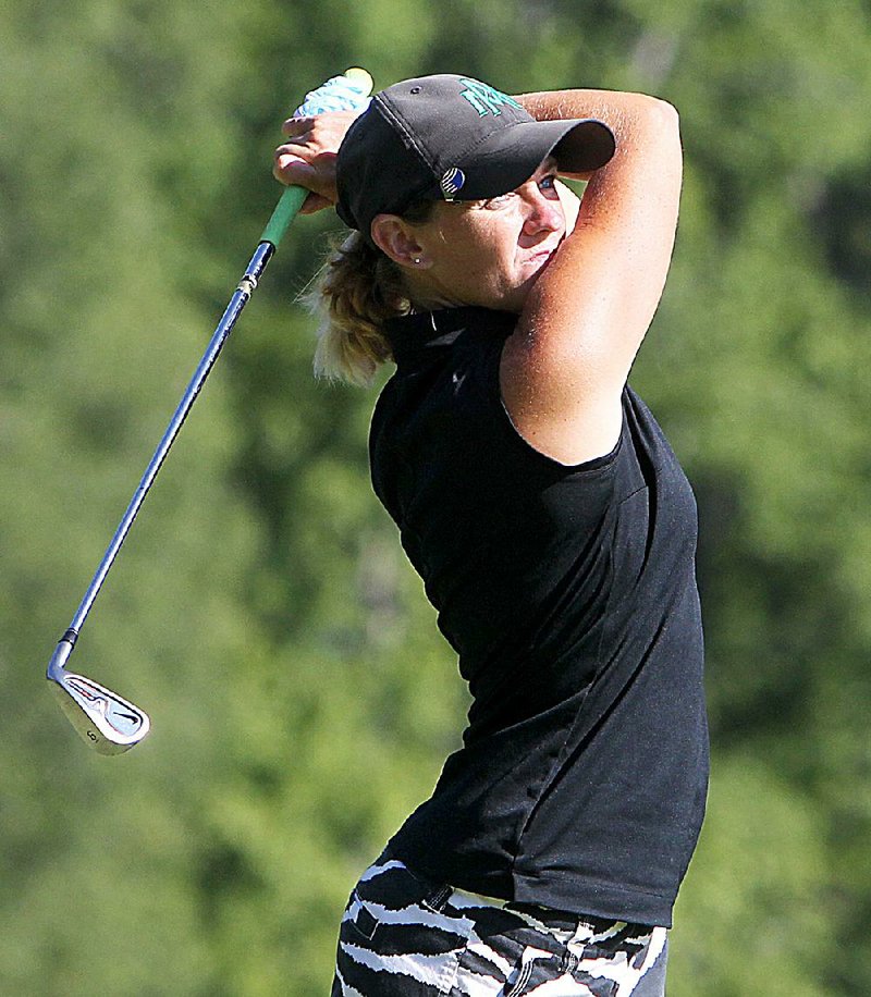 Heather Wall defeated Arkansas junior Summar Roachell 3 and 2 to win the Arkansas State Golf Association’s Women’s Match Play Championship at the Hot Springs Country Club.