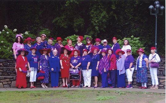 Red Hats in Hot Springs