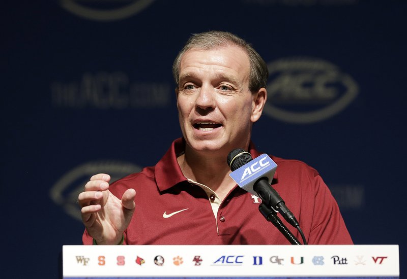 Florida State Coach Jimbo Fisher said the school recently held a five-hour seminar focusing on domestic violence and also counsels players on the use of drugs and alcohol.