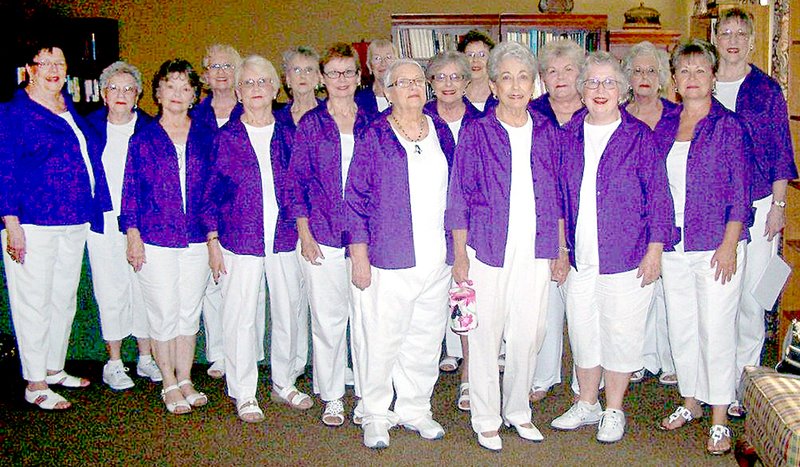Submitted Members of Perfect Harmony recently performed for the AARP Bella Vista Chapter.