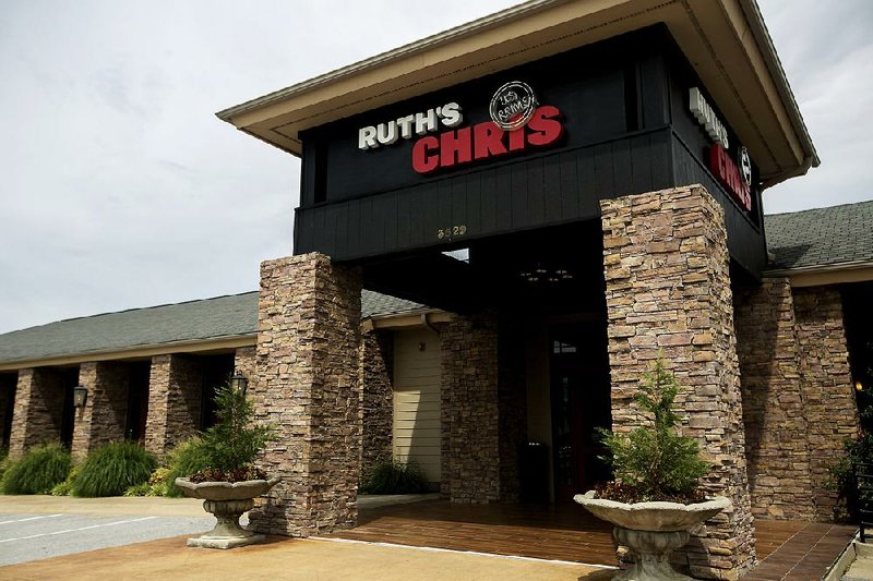 The only Ruth’s Chris Steak House in Arkansas is this one on Pinnacle Hills Parkway in Rogers.