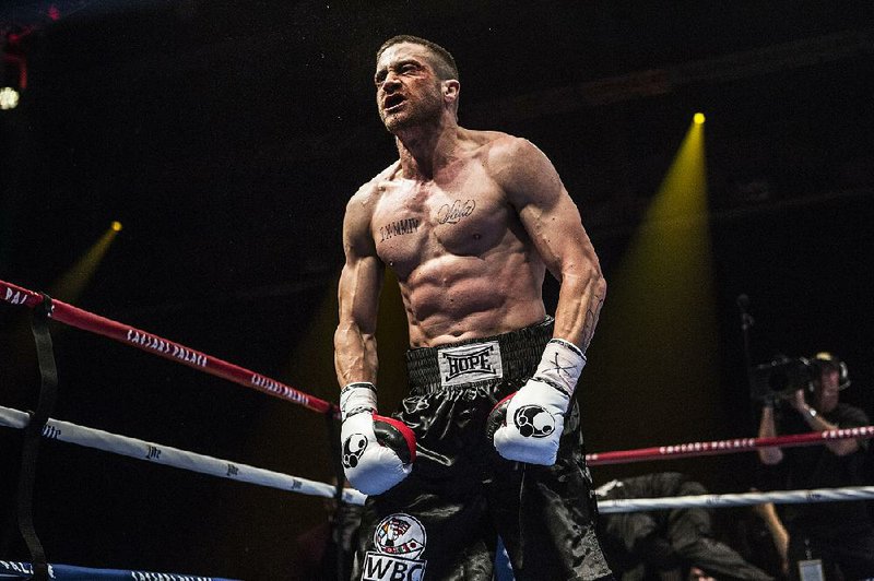 Billy Hope (Jake Gyllenhaal) is a fighter willing to sustain a lot of punishment in Antoine Fuqua’s old-school boxing film "Southpaw."