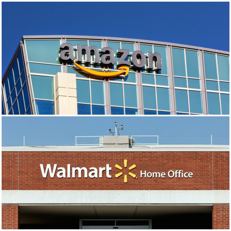 Amazon's value surpassed Wal-Mart's after a surprise second-quarter profit and a better-than-expected 20 percent jump in revenue.