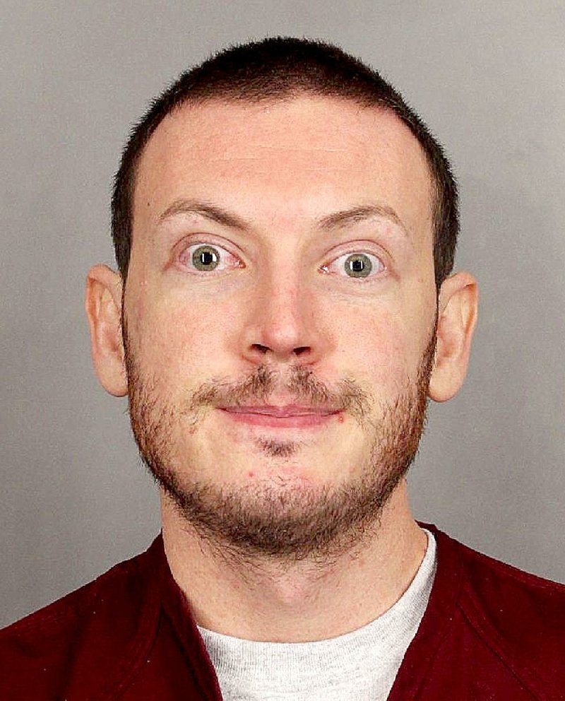 This file photo released on Sept. 20, 2012 by the Arapahoe County Sheriff's Office shows Colorado movie theater shooter James Holmes.