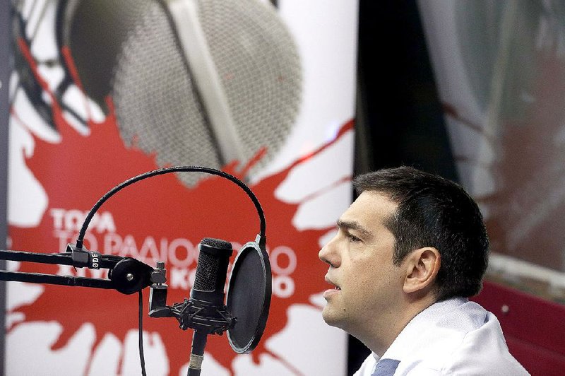 Greek Prime Minister Alexis Tsipras in a radio interview Wednesday in Athens said he was “the last person who would want elections,” but said a snap vote might be forced. 