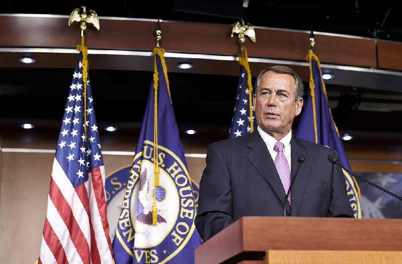 House Speaker John Boehner said Wednesday that an effort to oust him as speaker isn’t “even deserving of a vote.”