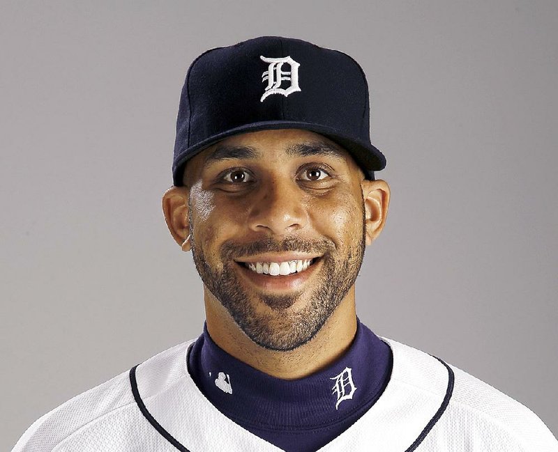 David Price of the Detroit Tigers poses for a photo.