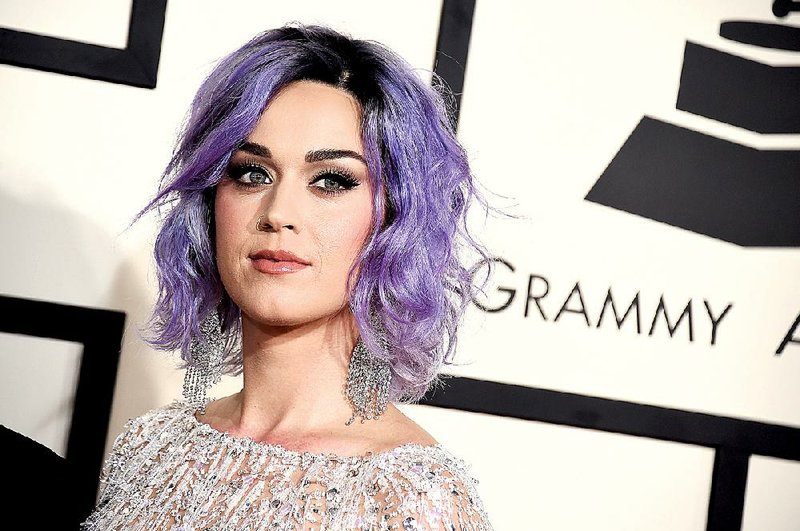 In this Feb. 8, 2015 file photo, Katy Perry arrives at the 57th annual Grammy Awards at the Staples Center in Los Angeles. 