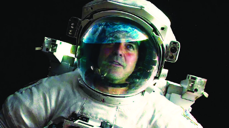 The blockbuster movie "Gravity," starring Sandra Bullock and George Clooney, was seen by many as a spiritual film.