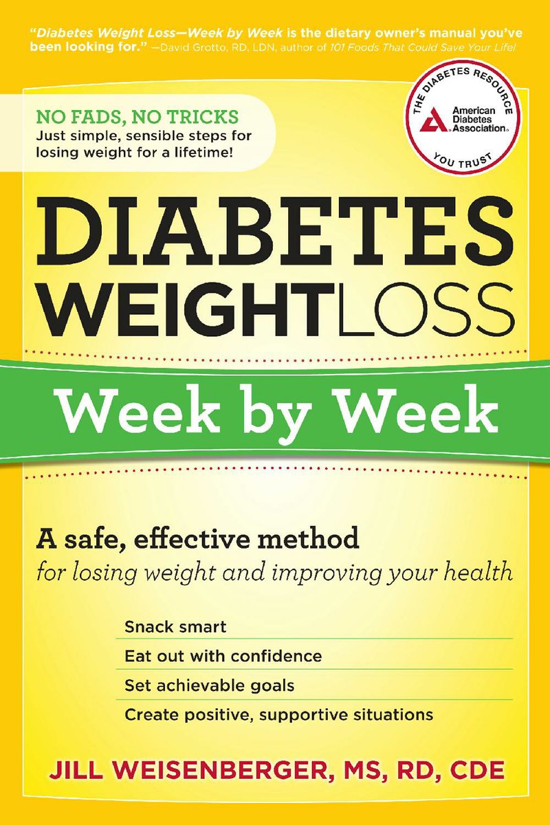 "Diabetes Weight Loss Week by Week" by Jill Weisenberger
