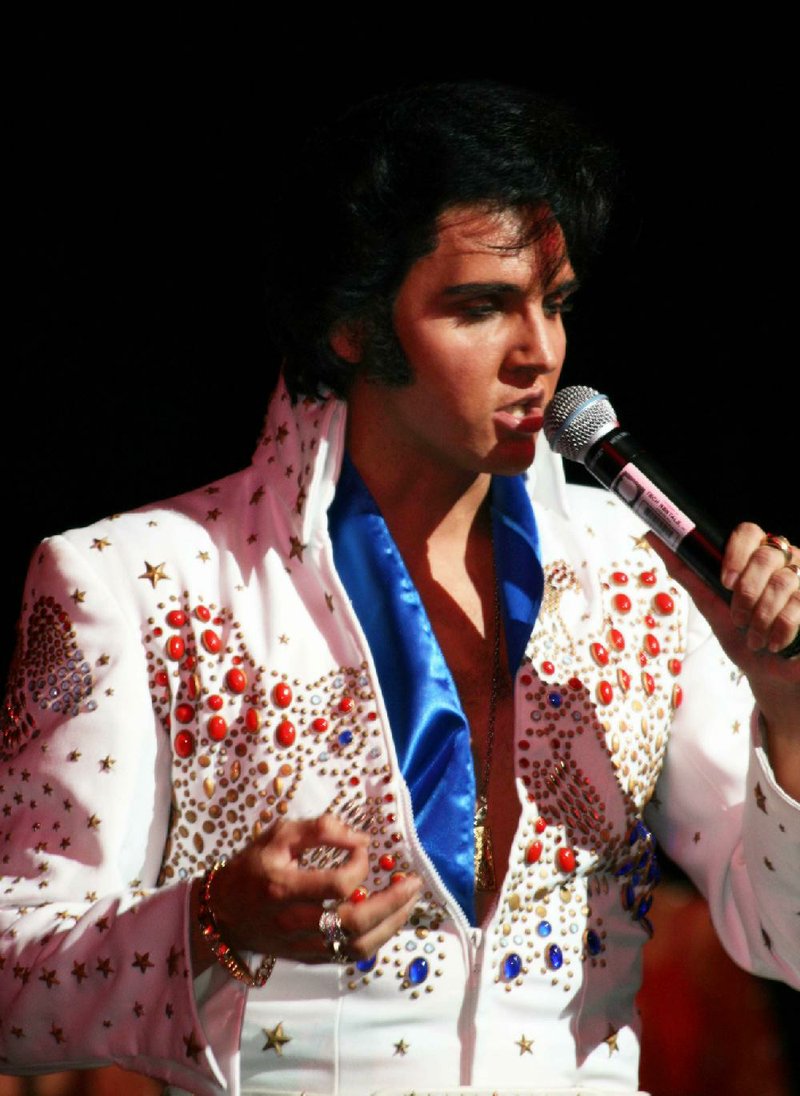 ELVIS TRIBUTE ARTIST DONNY EDWARDS 7-9 p.m. Saturday, 2209 S. Knoxville Road, Russellville. Tickets: $25-$30. (832) 312-0074.
