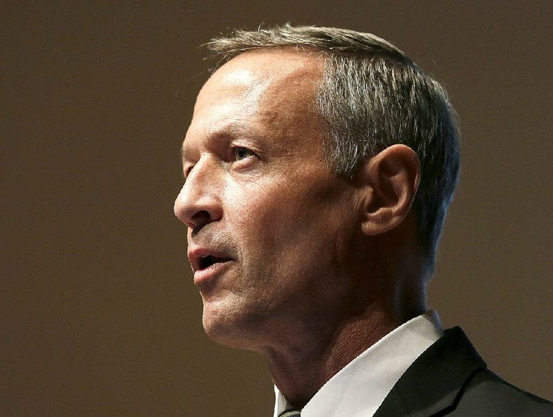 In this July 24, 2015 file photo, Democratic presidential candidate, former Maryland Gov. Martin O'Malley speaks in Des Moines, Iowa. 