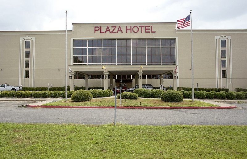 The Plaza Hotel in Pine Bluff is shown in this file photo.