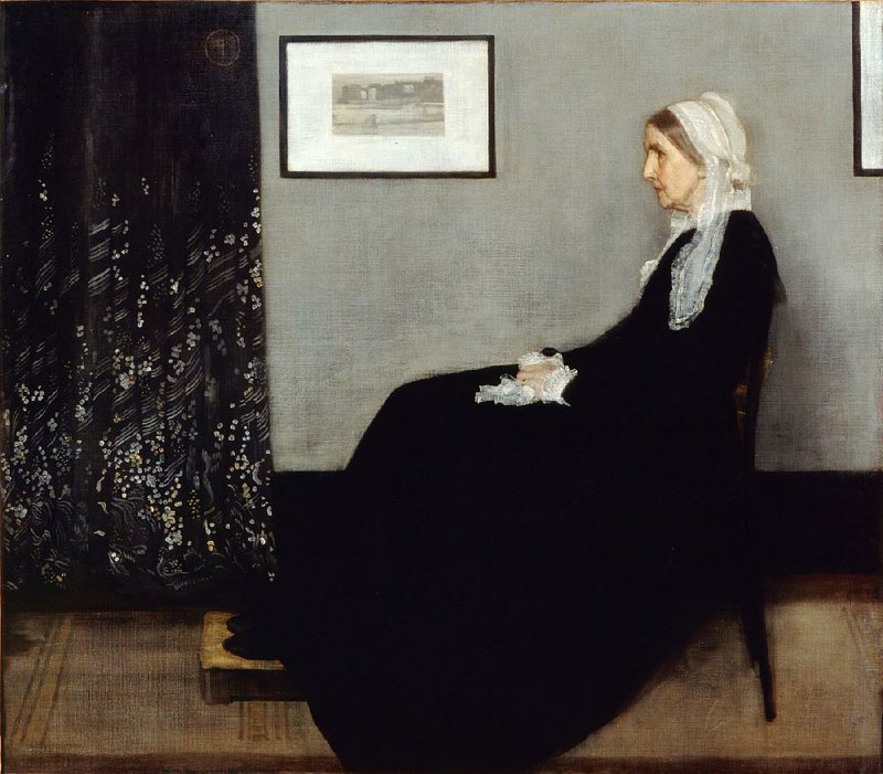 James McNeil Whistler’s most famous work, popularly known as Whistler’s Mother, is on display through Sept. 27 at the Clark Art Institute.