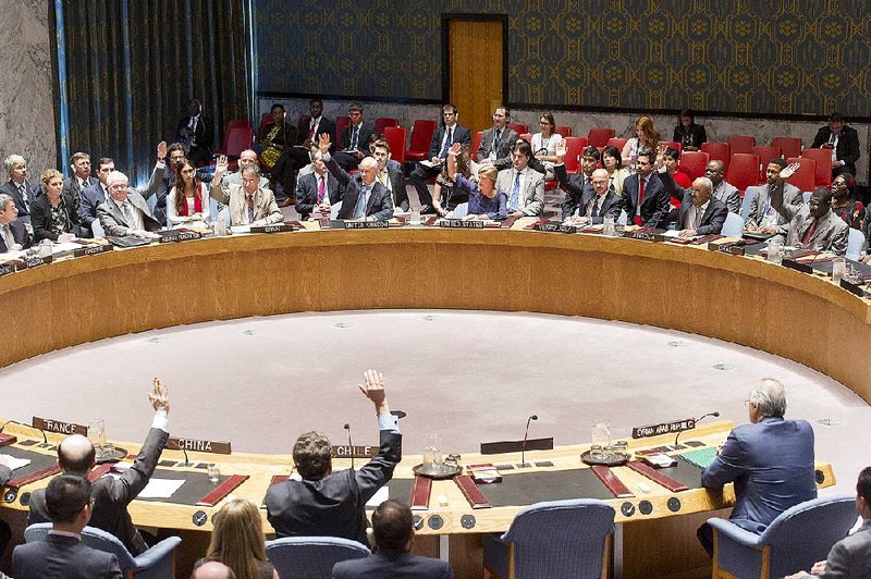 The United Nations Security Council votes Friday to adopt a resolution aimed at identifying those responsible for using chemical weapons in the Syrian war. 