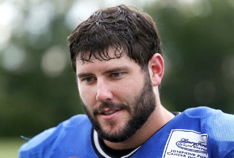 Detroit Lions center Travis Swanson (Arkansas Razorbacks) started five games last season and played in all 16 regular-season games. This year, he is scheduled to replace Dominic Raiola as the starting center. 