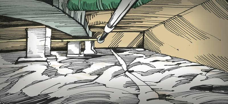 A moisture issue under a home's crawl space is the subject of this week's question.