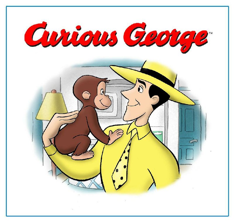 Curious George and The Man With the Yellow Hat have more adventures in the third Curious George movie airing at 7 a.m. Monday on AETN.
