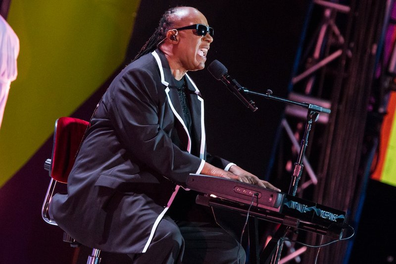 In this file photo, Stevie Wonder performs at the Opening Ceremony of the 2015 Special Olympics World Games at Los Angeles Memorial Coliseum on Saturday, July 25, 2015, in Los Angeles. Wonder will perform at Verizon Arena in North Little Rock on Nov. 5 as part of his "Songs in the Key of Life Performance" tour.