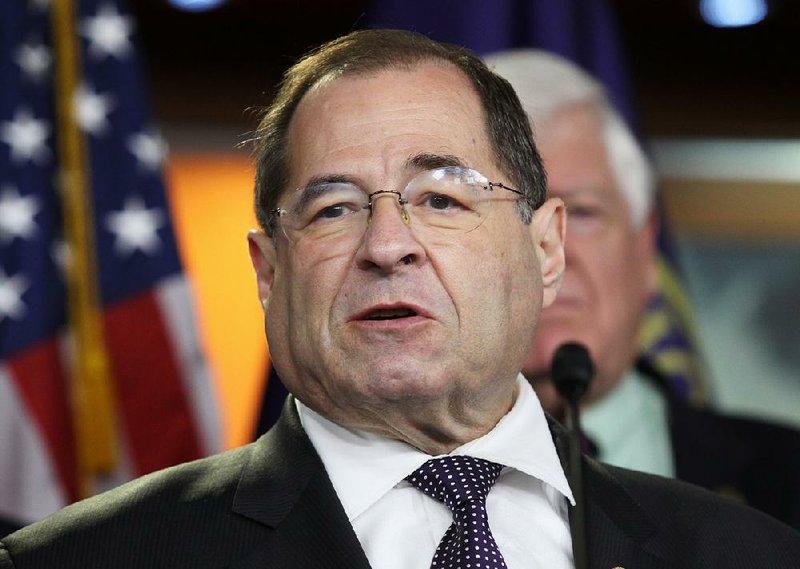 In this June 16, 2015 file photo, Rep. Jerrold Nadler, D-N.Y. speaks during a news conference on Capitol Hill in Washington.