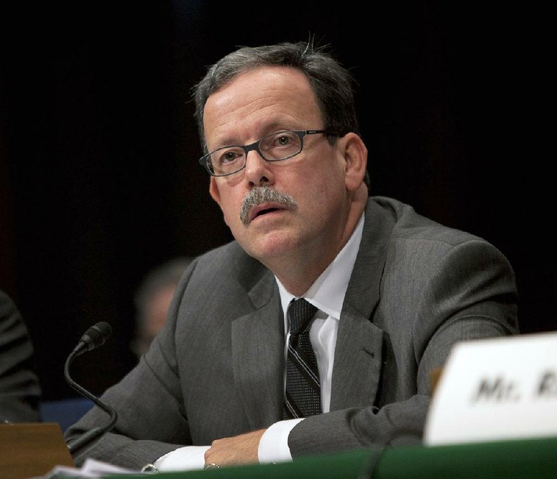 Then-Bureau of Labor Statistics Commissioner Keith Hall testifies on Capitol Hill in Washington in this October 2009 file photo. Hall is now the director of the Congressional Budget Office.