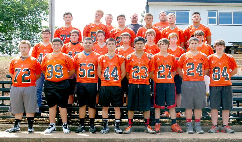 Graham Thomas/Herald-Leader The 2015 Watts (Okla.) Engineers, coached by Matt Stilwell, open their season Sept. 3 at Cave Springs. The Engineers went 2-7 in 2014.
