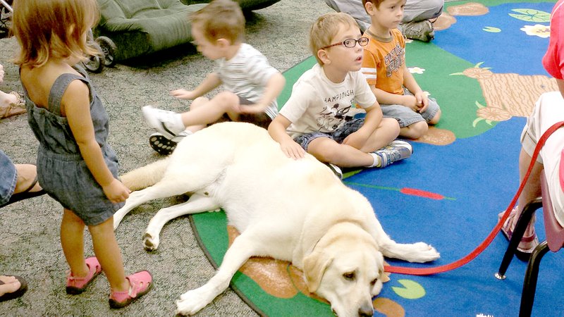 Submitted Dwayne came to Storytime last week. Dwayne at the Bella Vista Public Library at 10 a.m. on the second Friday of the month.