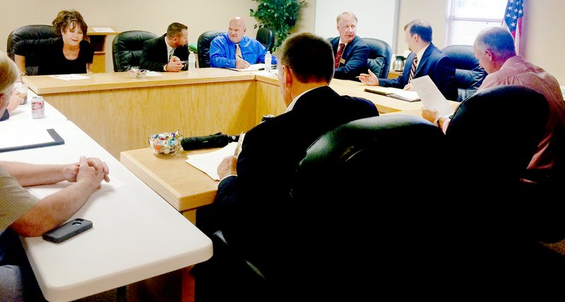 Submitted Area school officials and Arkansas legislators gathered last week in Gravette to discuss vocational opportunities for students in northwest Arkansas.