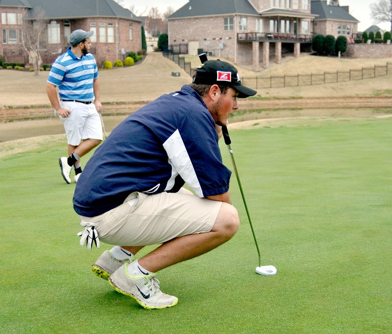 Photo courtesy of JBU Sports Information John Brown University senior golf Sam Greenleaf is expected to be one of JBU&#8217;s top players in the 2015-16 year.