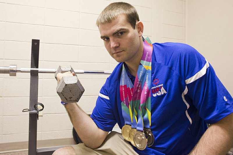 Bryson Williford won four medals — two gold and two silver — in paralifting competitions at the Special Olympics World Games in Los Angeles this summer. The success he has enjoyed serves as inspiration for other athletes.