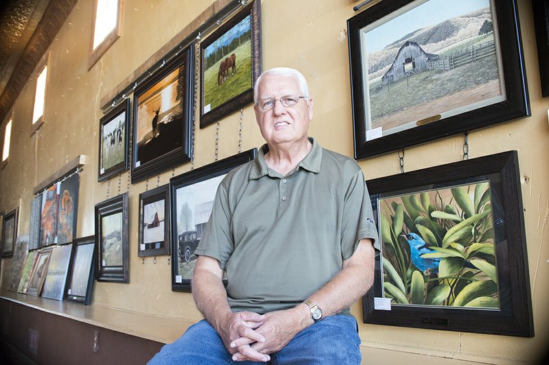 Art of America founder and owner Frank Swanson opened Woodruff County’s first gallery in McCrory to bring more art to the county. More than 100 original works of art are on display in the building.