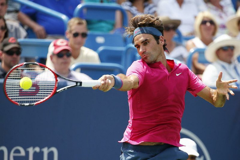 A rested Roger Federer has been working on different parts of his game as he heads into the U.S. Open which starts Monday.