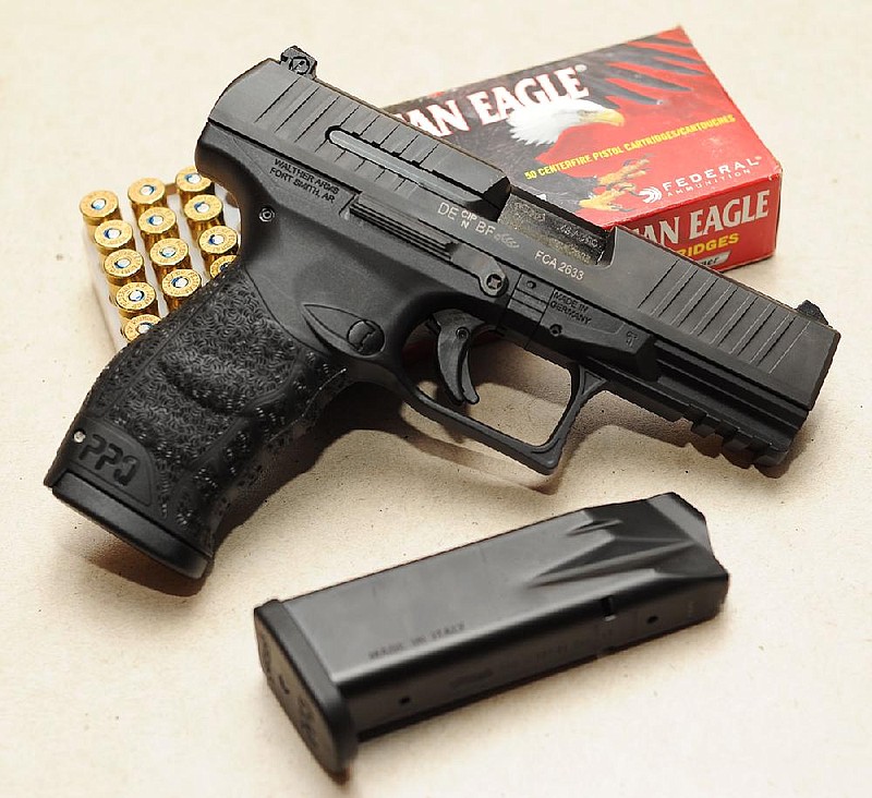 NWA Democrat-Gazette/ANDY SHUPE
Longtime German gunmaker Walther Firearms in Fort Smith has designed the new PPQ 45, a .45-caliber pistol for the American market. Wednesday, Aug. 26, 2015.