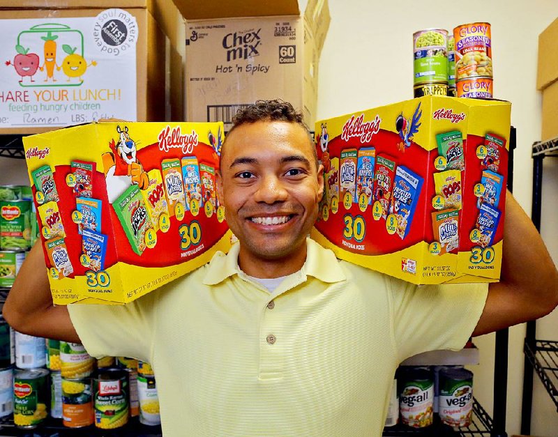 Brandon Mathews is a leader in the College and University Food Bank Alliance. CUFBA-affiliated food pantries on college campuses have climbed from one in 1993 to 184 in 2015. Food insecurity on college campuses is greater than many people think. On the other hand, when he delivers his message — even to a crowd of civic leaders and businessmen — it’s well received.