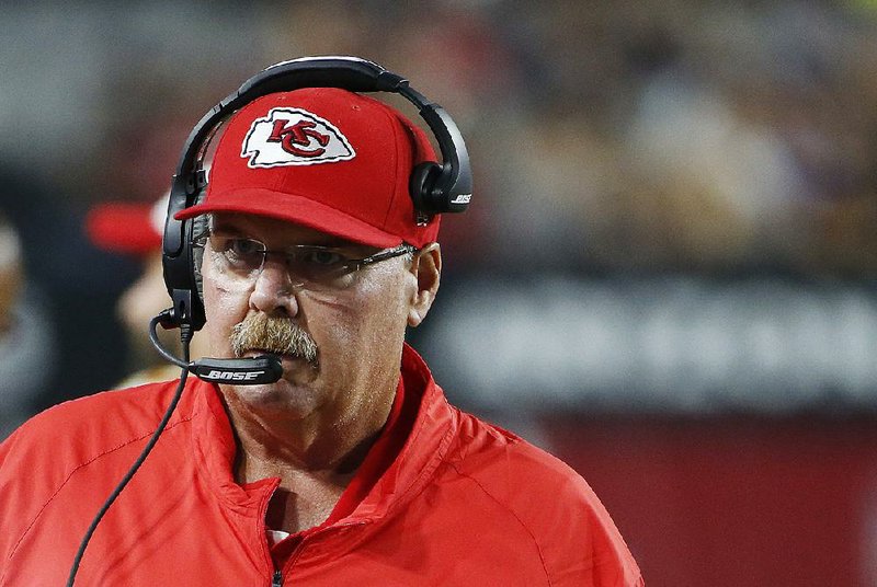 Kansas City Chiefs Coach Andy Reid made an interesting analogy on how he feels after making a good play call.