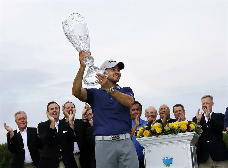 Jason Day, who won the PGA Championship and the The Barclays, will try to advance in the FedEx Cup playoffs when the Deutsche Bank Championship starts today in Norton, Mass.