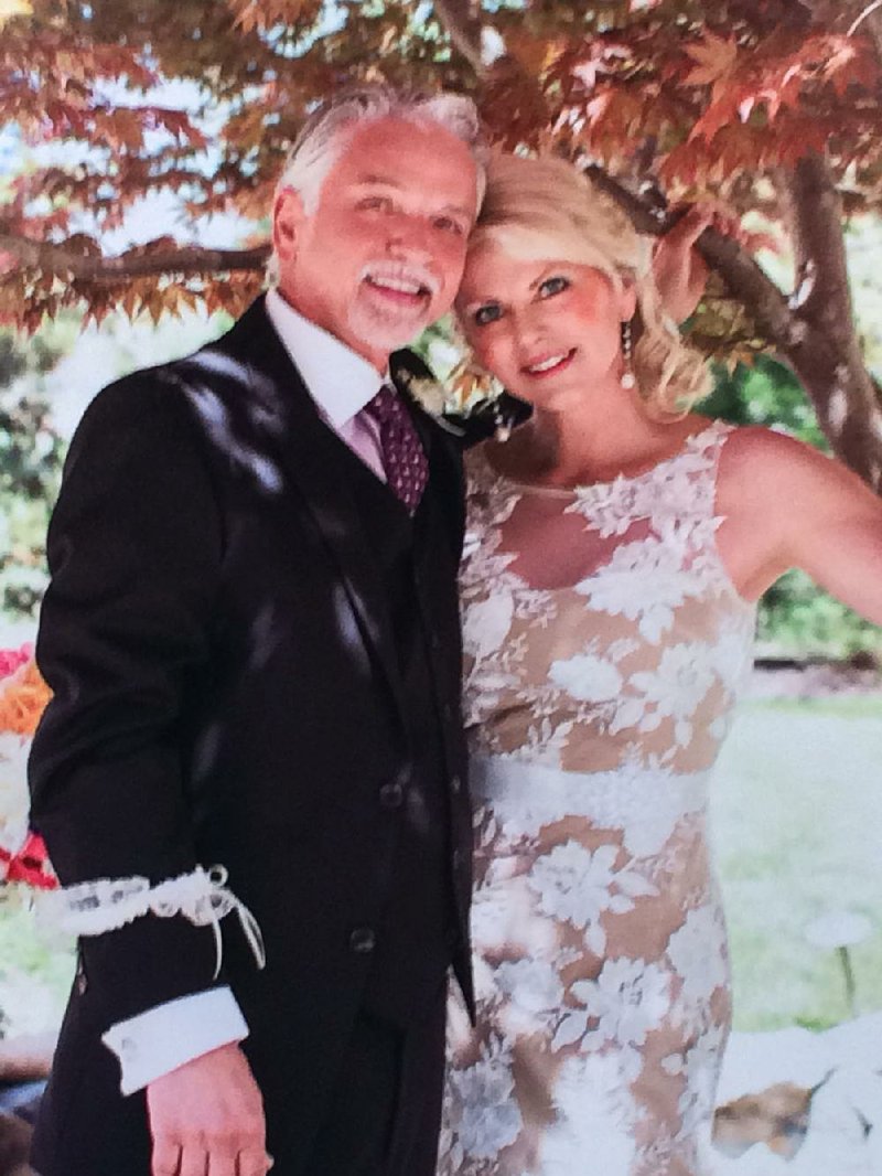 Jeff and Carole Chandler on their wedding day, April 17, 2014