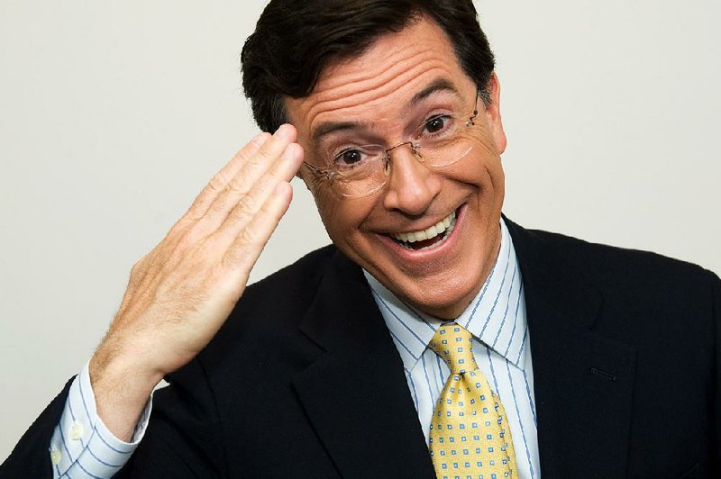 Stephen Colbert takes over The Late Show reins starting at 10:35 p.m. today on CBS.
