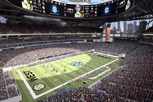 Championship game moving to new Atlanta stadium | The Arkansas Democrat ...