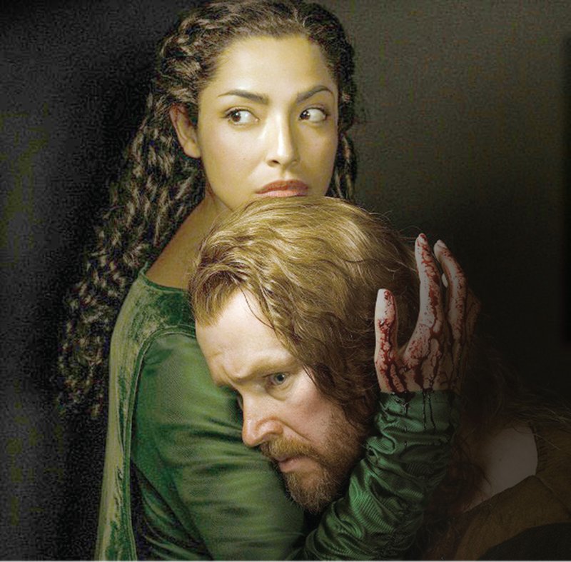 Michael Stewart Allen with Jacqueline Correa in William Shakespeare’s Macbeth.