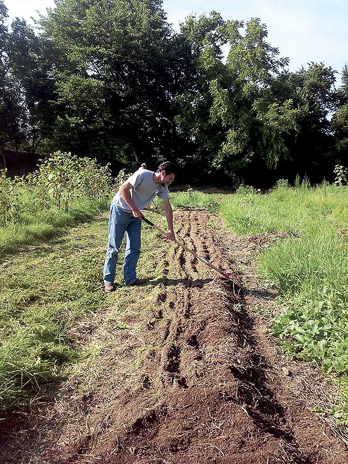 A Souls Harbor resident works in the garden at the faith-based men’s transitional living facility in Rogers. The nonprofit organization will benefit from Harvesting the Seed on Sept. 19 and Dinner with Soul Gala on Oct. 3.