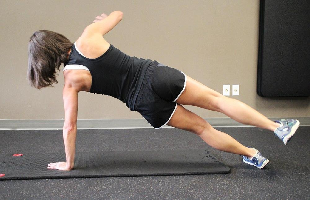 Core Focused Plank Variation Works Entire Body