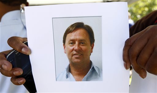 Shannon Lamb is displayed in a digital photograph released by the Mississippi Department of Public Safety investigators to members of the media and held by a reporter on Monday, Sept. 14, 2015, at the Cleveland, Miss., campus of Delta State University. 