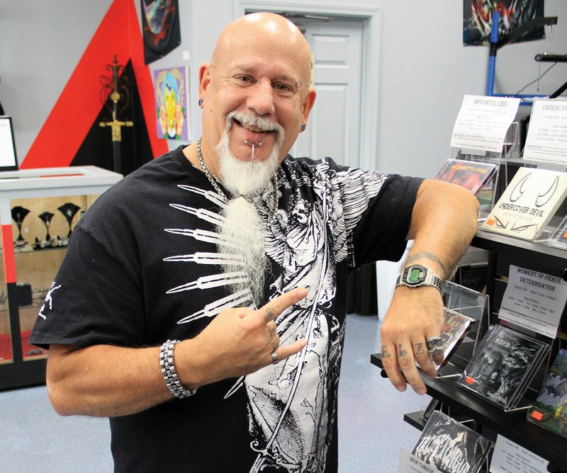 Jay Kohl owns M.F. Metal Music in Bryant.