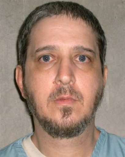 This undated file photo provided by the Oklahoma Department of Corrections shows death row inmate Richard Glossip. 