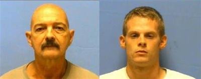 Mickey Young (left) and Hank Crawford (right) face kidnapping charges.