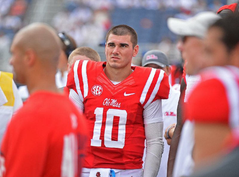 WATCH: Ole Miss QB Chad Kelly shows that he can throw a ball extremely far  