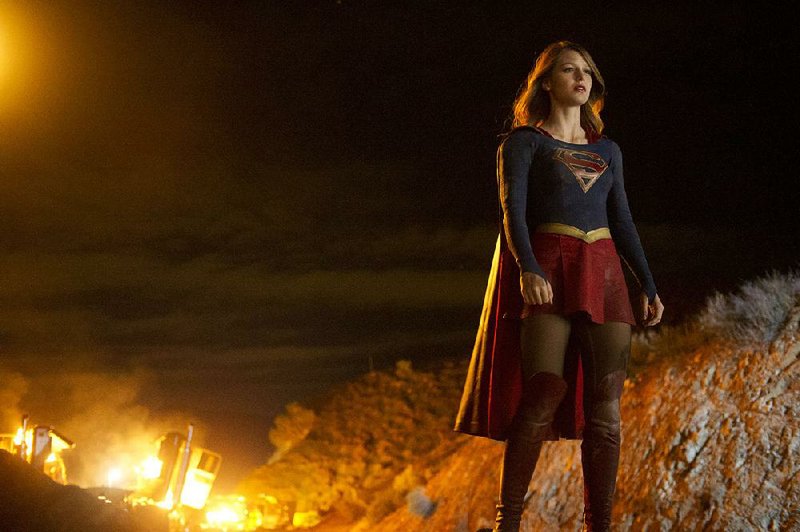 Melissa Benoist suits up in CBS’ fun new adventure, Supergirl. The series flies in Oct. 26.
